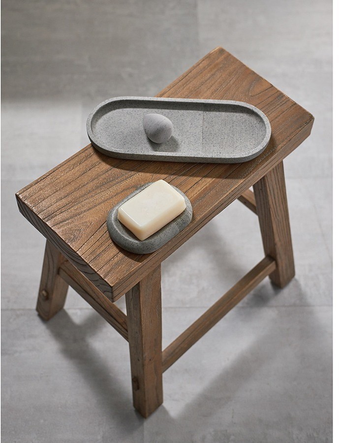 Подставка для ванных принадлежностей loup, темно-серая (75854)