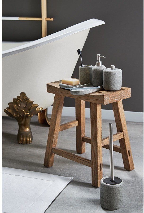 Подставка для ванных принадлежностей loup, темно-серая (75854)