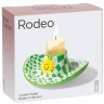 Подсвечник rodeo, cowboy hat, 4 см, зелёный (78951)