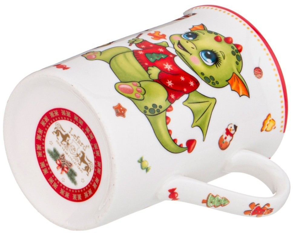 Кружка lefard "с новым годом!" 300 мл (85-1961)