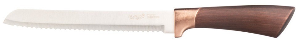 Набор ножей agness  на пластиковой подставке, 6 предметов (911-486)