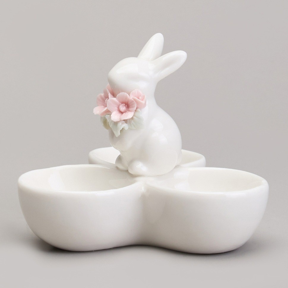 Блюдо для яиц "зайчик" 11х10,5х10 см Lefard (146-2181)