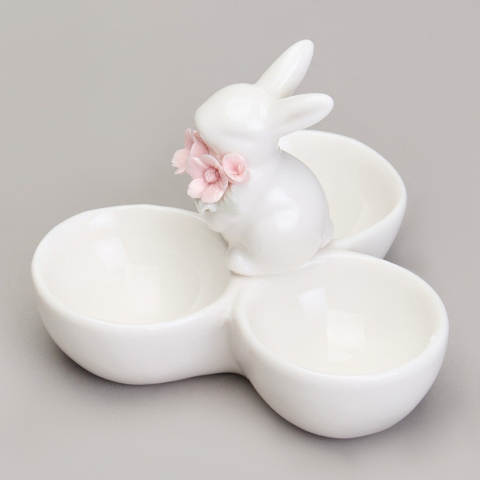 Блюдо для яиц "зайчик" 11х10,5х10 см Lefard (146-2181)