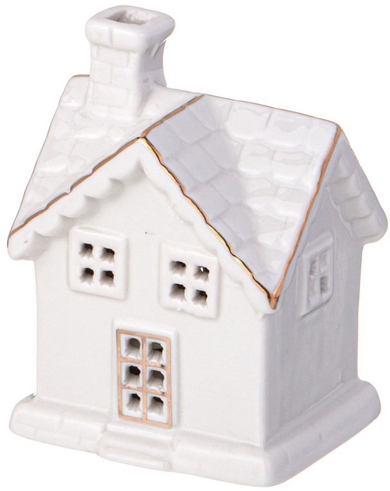 Фигурка "домик" с led-подсветкой 7,4*6,6*10 см Lefard (146-2125)