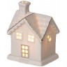Фигурка "домик" с led-подсветкой 7,4*6,6*10 см Lefard (146-2125)