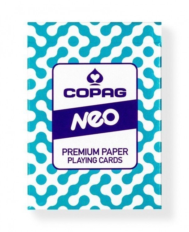 Карты "Copag Neo", синяя рубашка (45285)