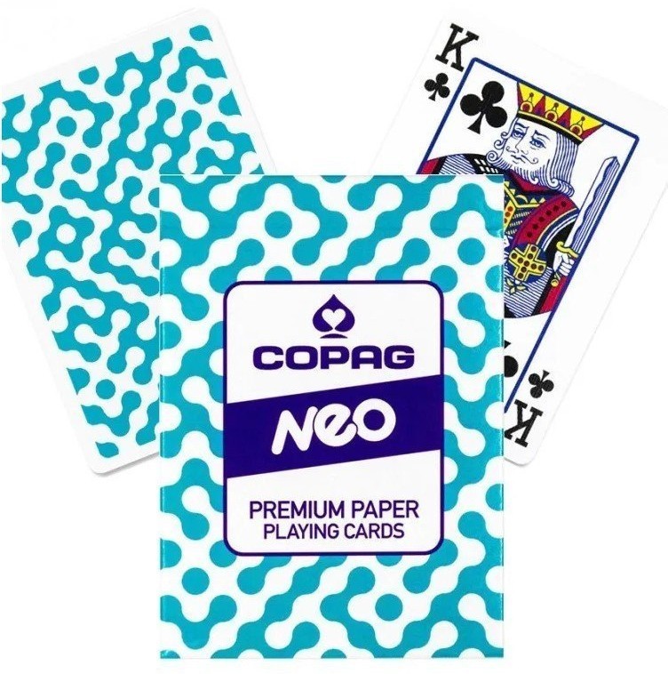 Карты "Copag Neo", синяя рубашка (45285)