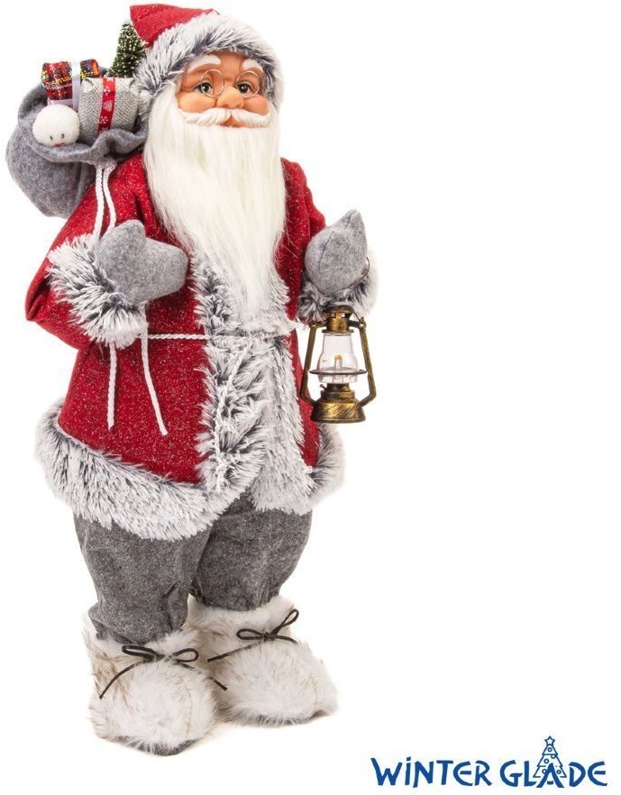 Игрушка Дед Мороз под елку 60 см M2124 (69188)