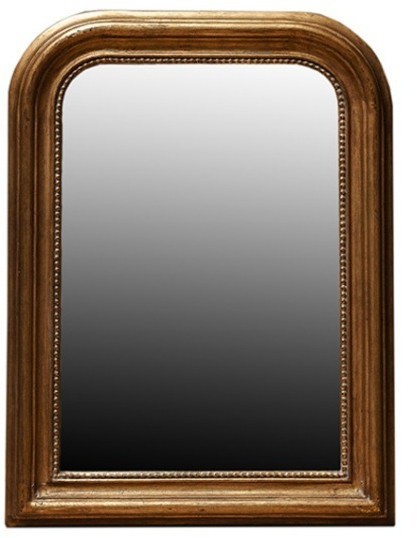 Зеркало MirrorMR09, Массив дерева, brass/brown, ROOMERS FURNITURE