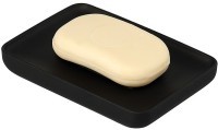 Мыльница slim, черная (78875)
