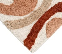 Коврик для ванной flow терракотового цвета из коллекции ethnic, 50x80 см (79885)