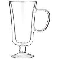 Кружка с двойными стенками &quot;double-wall&quot; 200 мл. диаметр=7,5 см. высота=15 см. Agness (250-138)