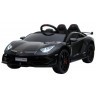 Детский электромобиль Lamborghini SVJ (черный, 12V) - HL328