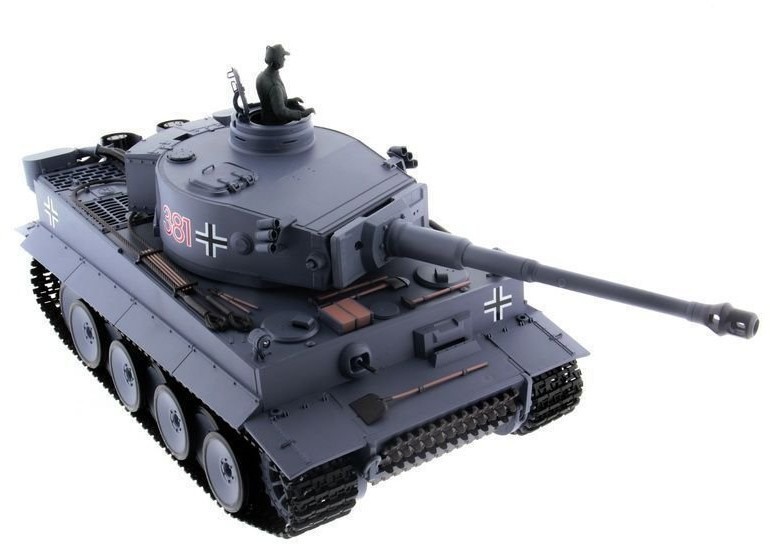 Радиоуправляемый танк Heng Long German Tiger S version V7.0 масштаб 1:16 2.4G - 3818-1-Upg-V7