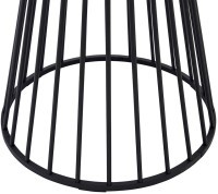 Стол обеденный tyra, D110 см, черный (75791)