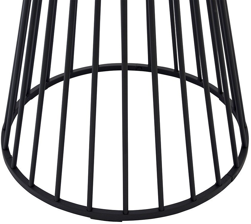 Стол обеденный tyra, D110 см, черный (75791)