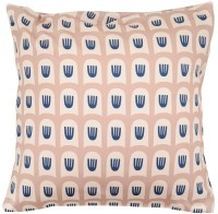 Набор из двух наволочек из сатина бежево-розового цвета с принтом blossom time из коллекции cuts&amp;pieces, 70х70 см (70529)