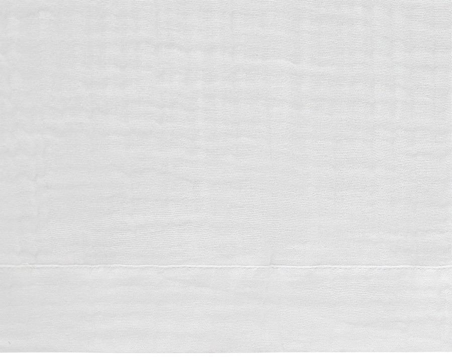 Штора из муслина с декором синего цвета из коллекции essential, 150х290 см (77782)