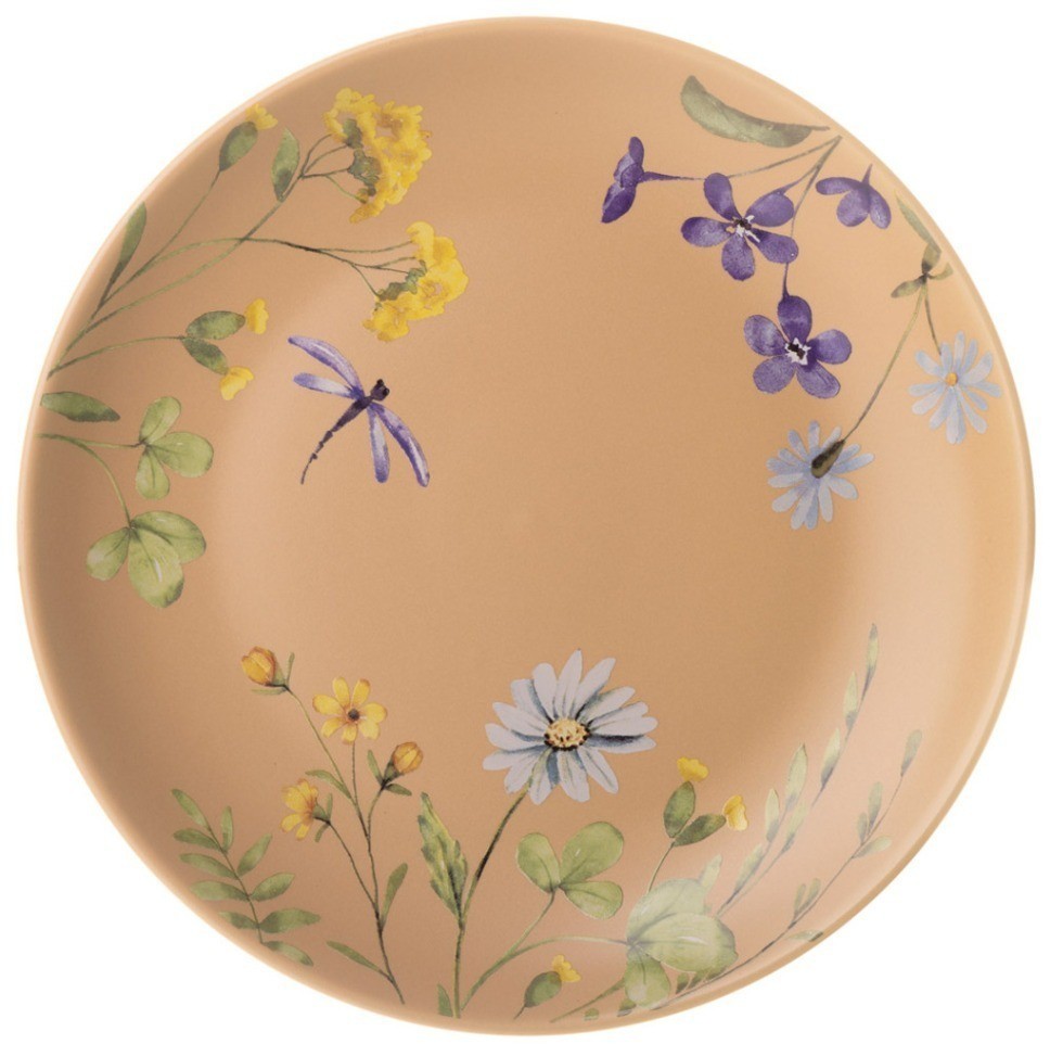 Набор посуды lefard "flowers" 3 предмета: кружка 390мл, салатник 640мл, тарелка 20,5см (260-1085)