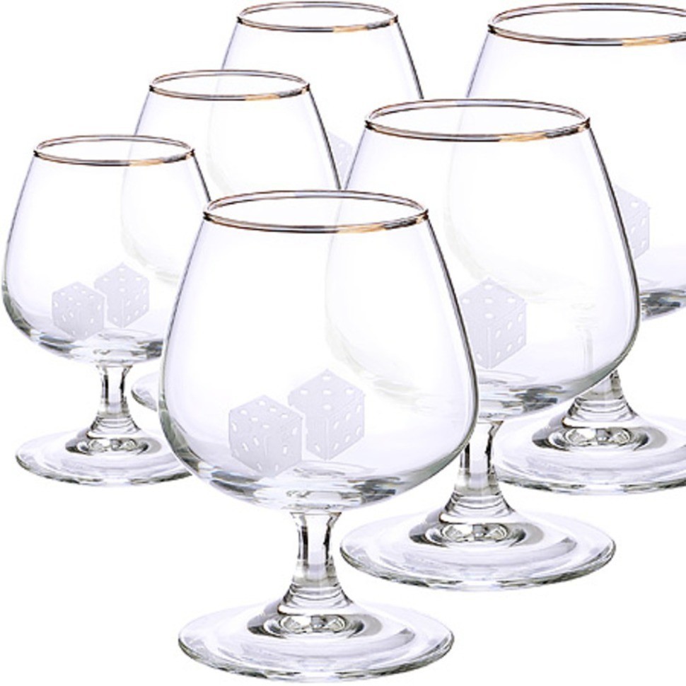 Набор 6 бокалов для бренди (EL77-1812)