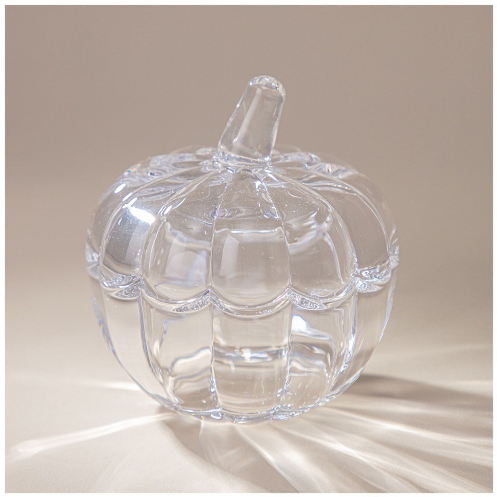 Емкость для хранения с крышкой "тыква" 10х10х10 см Lefard (355-332)