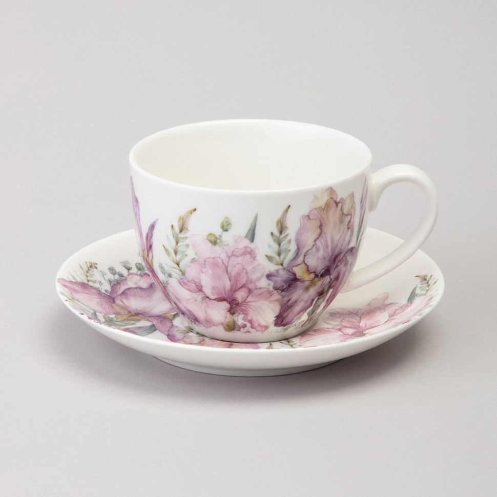 Чайный набор lefard "irises" на 2 пер. 4 пр.  275 мл (425-149)