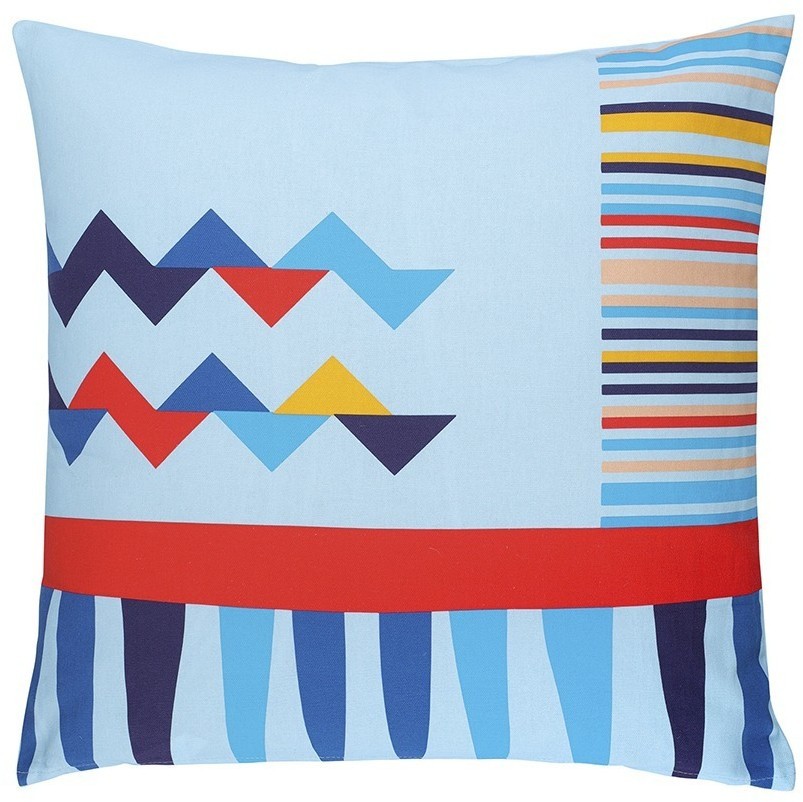 Подушка декоративная по мотивам нанайских орнаментов из коллекции cultural heritage, 45х45 см (77445)