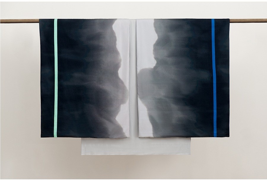 Комплект постельного белья из умягченного сатина из коллекции slow motion, mint, 150х200 см (73716)