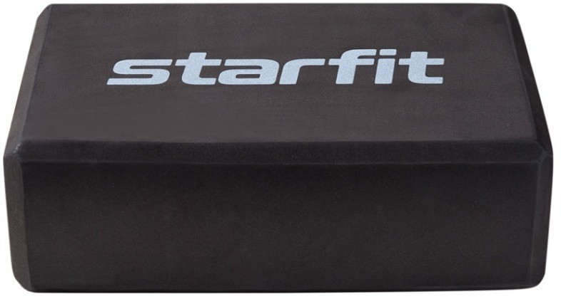 Блок для йоги STARFIT YB-200 EVA, черный (2113204)
