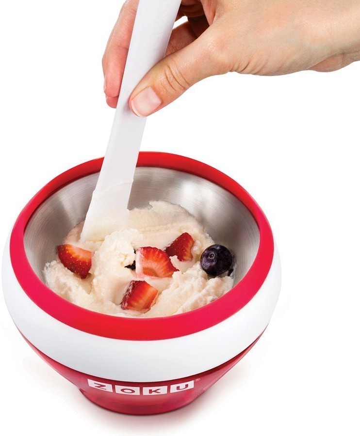 Мороженица ice cream maker красная (57266)