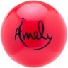 Мяч для художественной гимнастики AGB-301 15 см, красный (1530754)