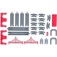 Железная дорога для детей &quot;Служба спасения, 66 предметов&quot;, на батарейках (G201-007)