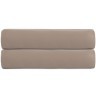Простыня из сатина светло-коричневого цвета из коллекции essential, 240х270 см (74399)