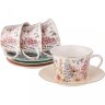 Чайный набор lefard "дворцовый парк" на 4 пер. 8 пр. 250 мл микс (760-709)