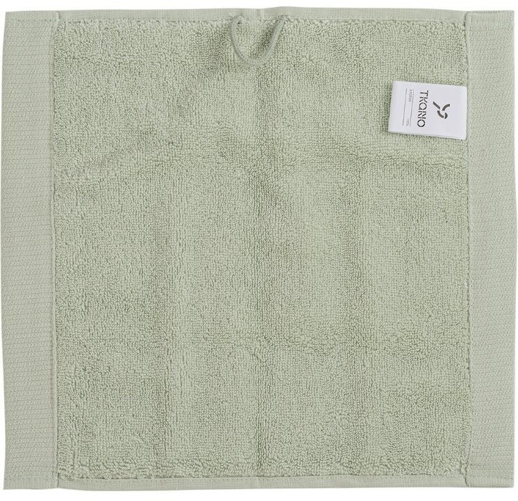 Полотенце для лица мятного цвета из коллекции essential, 30х30 см (66952)