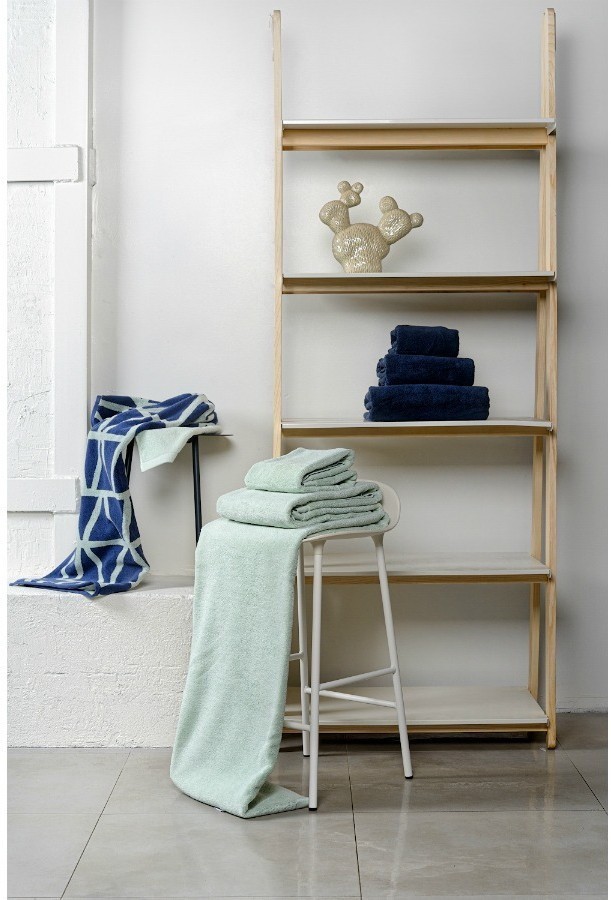 Полотенце для лица мятного цвета из коллекции essential, 30х30 см (66952)