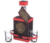 Набор &quot;ссср&quot;:штоф+2 стопки 500/30 мл. Чуп &quot;вернисаж (352-334)