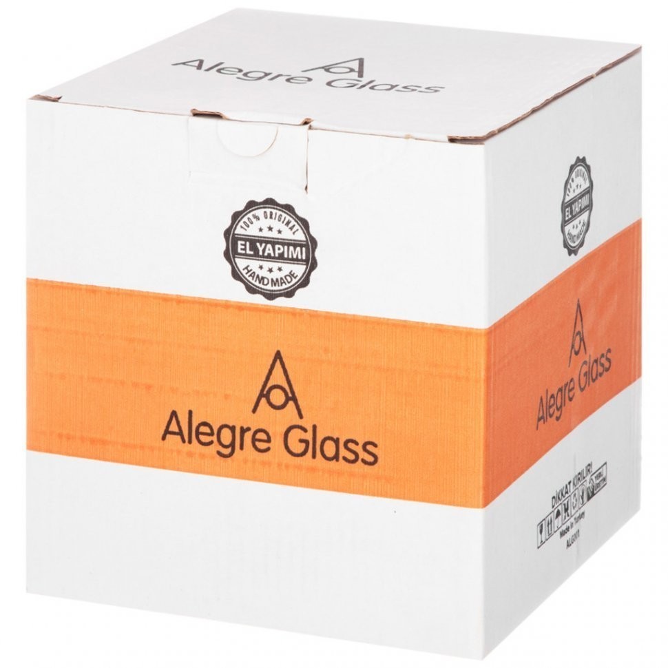 Ваза на ножке 15 см Alegre Glass (337-047)