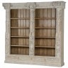 Стеллаж XIX век, Индия PA14207-W, манго, тик, bleached white/brown, ROOMERS ANTIQUE