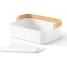 Органайзер bellwood, 37х27 см, белый/натуральное дерево (76808)