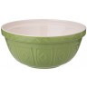 Салатник для смешивания и сервировки lefard "kitchen passion" 25 см зеленая (424-052)
