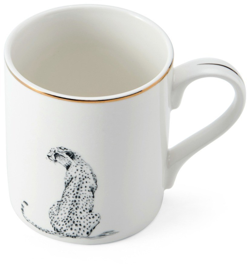 Кружка фарфоровая Гепард Mikasa MKCANCHEETAH