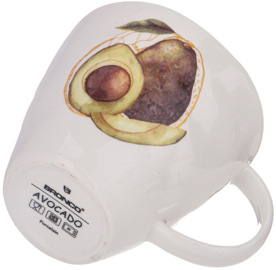 Кружка bronco "avocado" 375 мл (189-424)