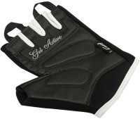 Перчатки для фитнеса SU-111, черный/белый/розовый (165013)