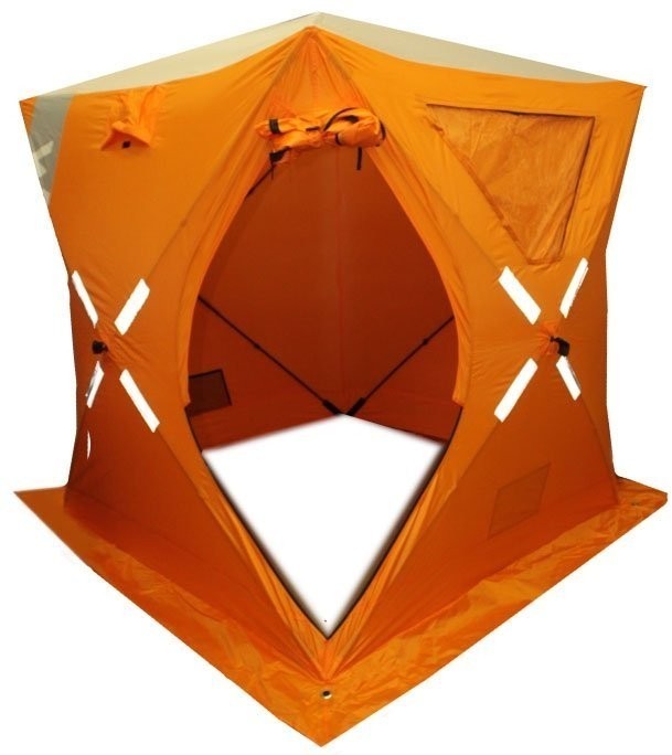 Зимняя палатка куб WOODLAND ICE FISH 2, 160х160х180 см (51751)