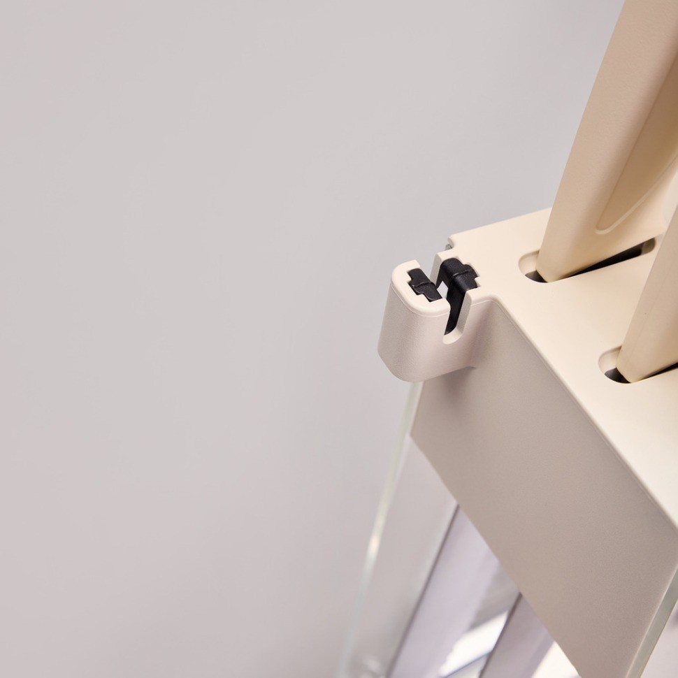 Набор ножей agness  на пластиковой подставке, 7 предметов (911-782)