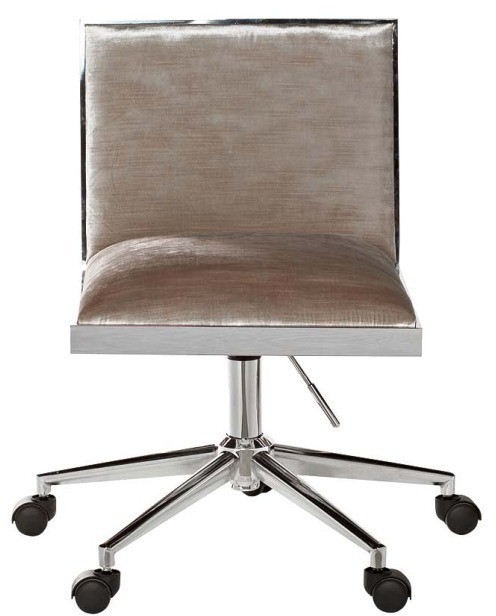 Кресло офисное серый велюр 48*57*86см (TT-00000576)
