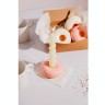 Подсвечник fast food, donut, D7 см, розовый (78950)