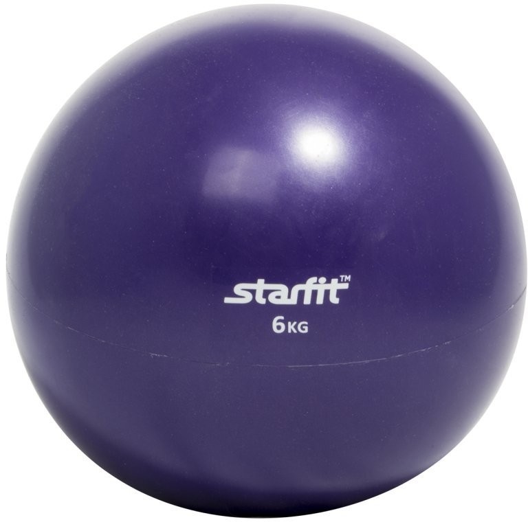 Медбол GB-703, 6 кг, фиолетовый (108257)