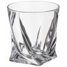 Набор для виски "квадро" 7пр.: штоф+6 стаканов 850/340 мл. высота=27/10 см. Crystal Bohemia (669-138)